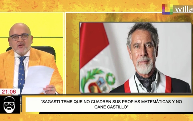 Beto Ortiz: Francisco Sagasti le pidió a Mario Vargas Llosa que haga que Keiko Fujimori desista de sus reclamos