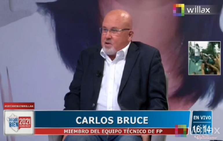 Carlos Bruce sobre los adultos mayores que fueron a votar: "Ha sido patriótica"