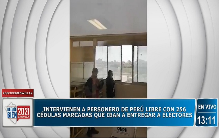 Portada: Chiclayo: ONPE confirmó que personera de Perú Libre firmó 256 cédulas