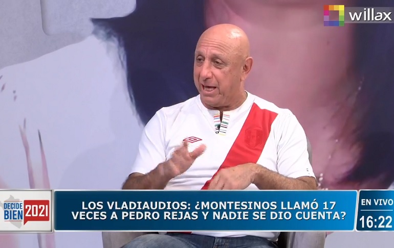 José Cueto sobre los audios de Vladimiro Montesinos: La Marina no tiene nada que ver, la responsabilidad es del INPE