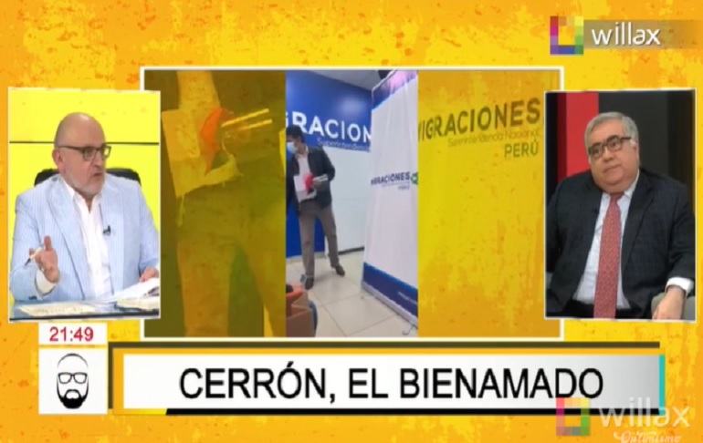 Portada: Enrique Ghersi: "[Vladimir] Cerrón ha empezado una campaña judicial muy agresiva para quedar habilitado políticamente"