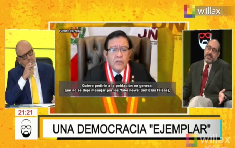 Fernán Altuve: "Todo lo que está saliendo es una cloaca electoral"