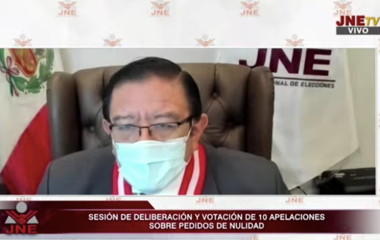 JNE negó pedido de Fuerza Popular para anular suspensión de Luis Arce Córdova