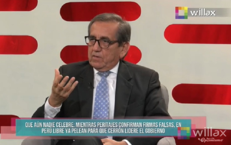 Jorge del Castillo advierte que no están apoyando esta situación por Keiko Fujimori: "Estamos combatiendo a los comunistas"