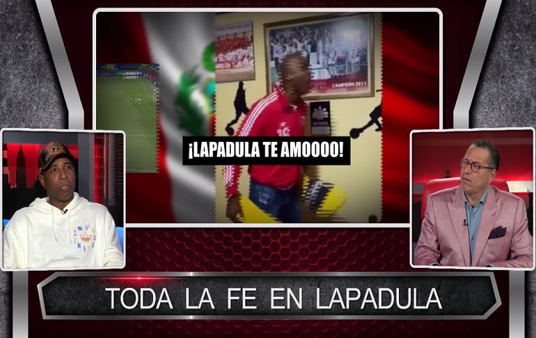 Luis El Cuto Guadalupe no oculta su admiración por Gianluca Lapadula: "Trasmite mucha humildad"