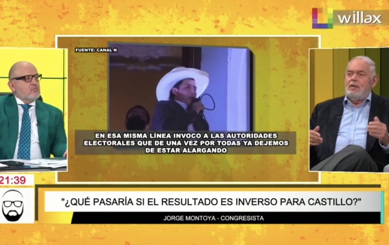 Jorge Montoya: "Algunas personas piensan que opinar es sedición"