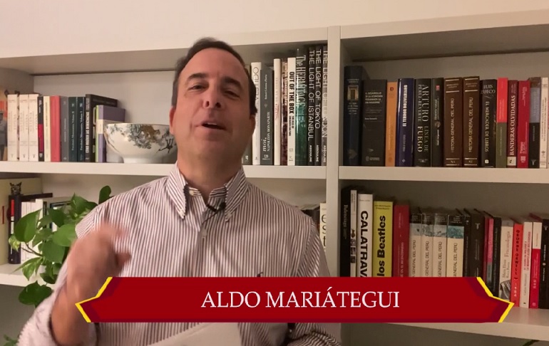 Portada: A. Mariátegui sobre la vacunación de Martín Vizcarra: "Yo sé que es un ser repugnante, pero no puede ser que actúe así"