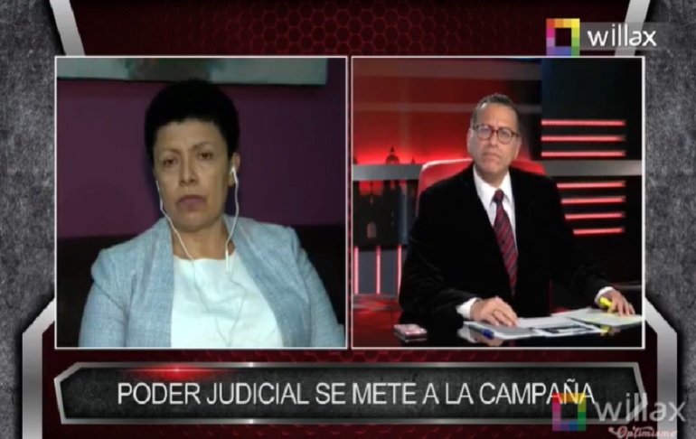 Martha Moyano: El fiscal Domingo Pérez ha venido persiguiendo sistemáticamente, de manera política, a Keiko Fujimori