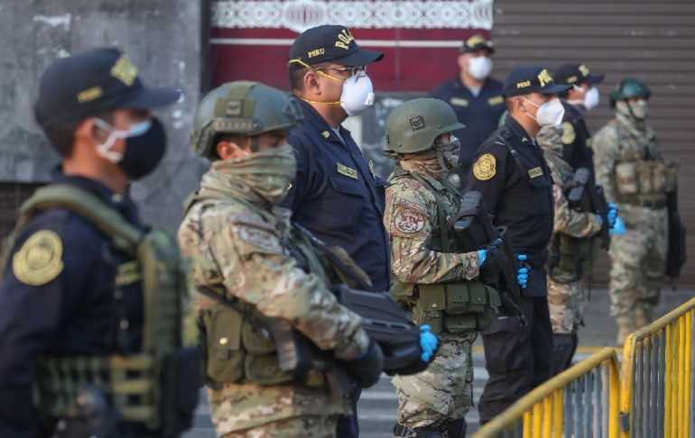 Segunda vuelta electoral: Más de 106 mil policías y 61 mil de las Fuerzas Armadas se encuentran desplazados a nivel nacional