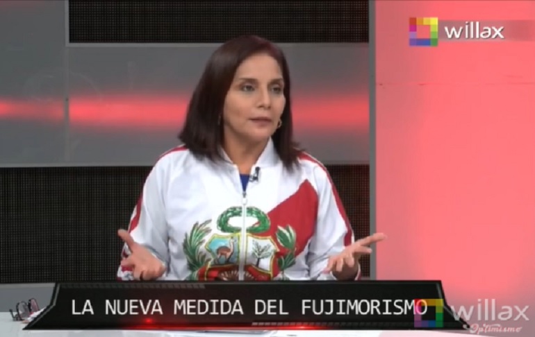 Patricia Juárez: Los recursos de nulidad que hemos presentado no ha llegado al JNE en vía de apelación