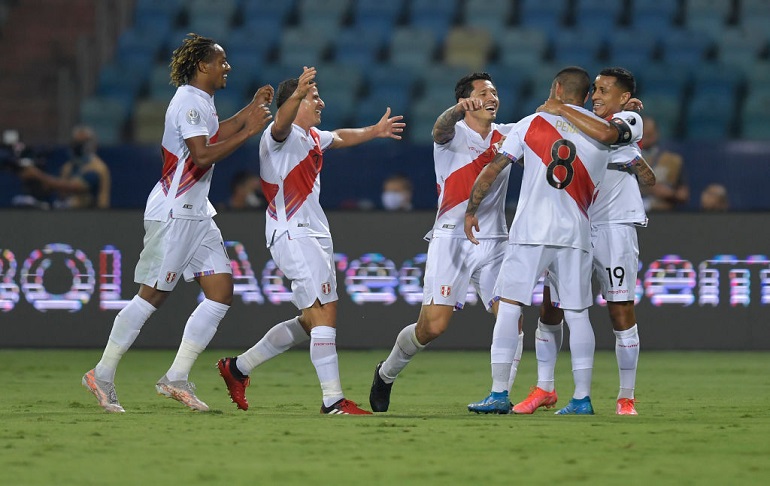 Perú venció 2-1 a Colombia con gol de Sergio Peña y autogol de Yerry Mina por la Copa América 2021 [VIDEOS]