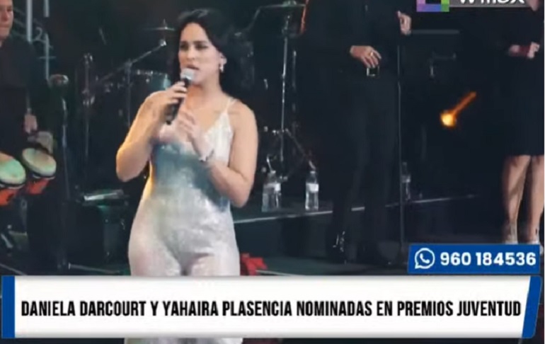 Premios Juventud 2021: Daniela Darcourt y Yahaira Plasencia nominadas en la misma categoría