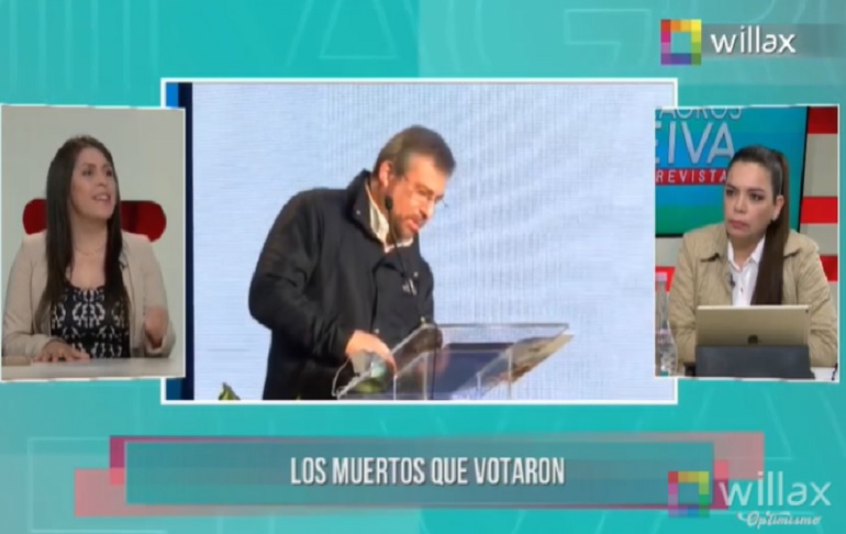 Yeni Vilcatoma: En el sistema electoral hay una organización criminal