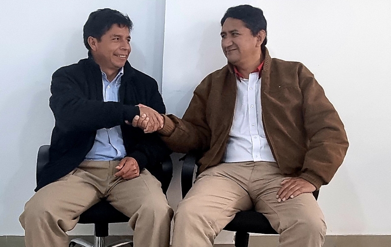 Portada: Vladimir Cerrón saluda "triunfo" de Pedro Castillo: "El pueblo ha llevado al gobierno a un verdadero hijo del pueblo"