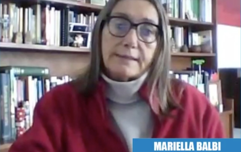 Portada: Mariella Balbi: "Pedro Castillo ha demostrado que no está preparado para ser presidente"
