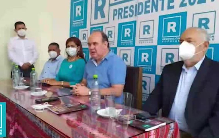 Denuncian por supuesta sedición a Jorge Montoya, José Cueto y Rafael López Aliaga