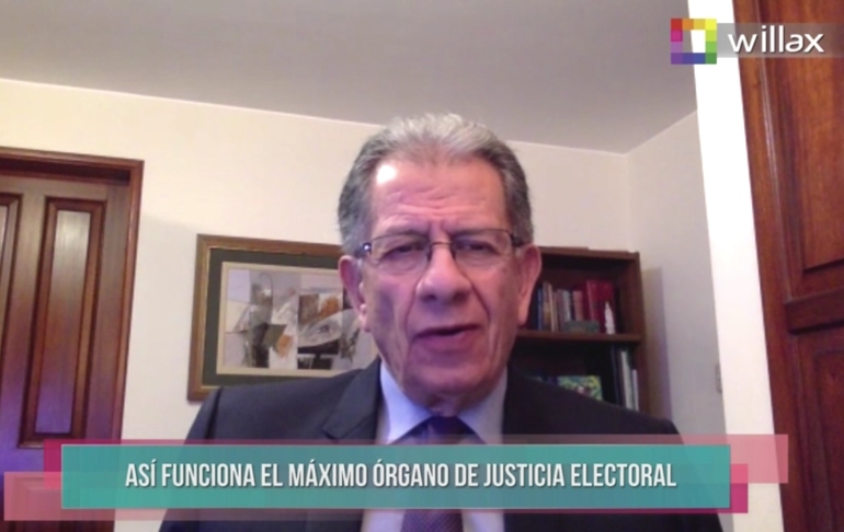 Óscar Urviola: Es "absolutamente irregular" el comunicado del Comité Técnico de Fact Checking del JNE