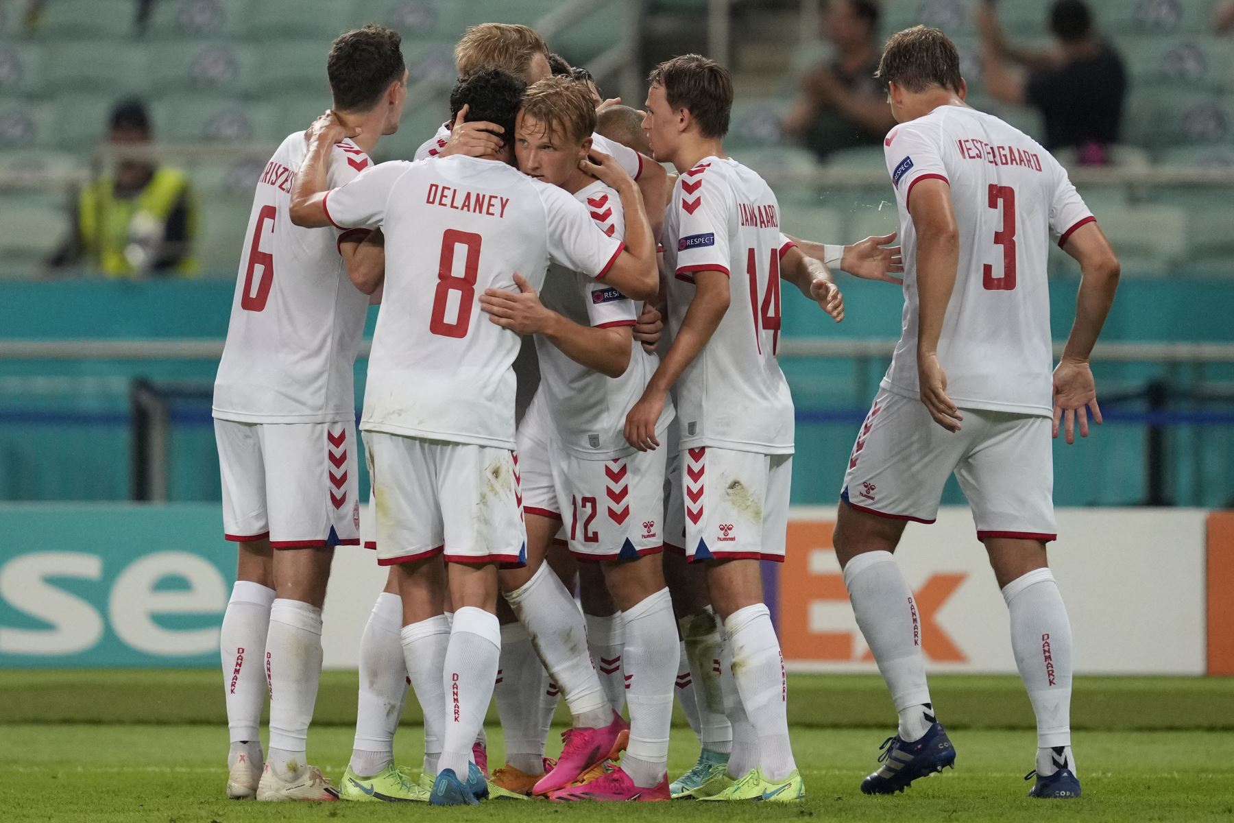 Eurocopa: Dinamarca venció 2-1 a Republica Checa y avanza a las semifinales