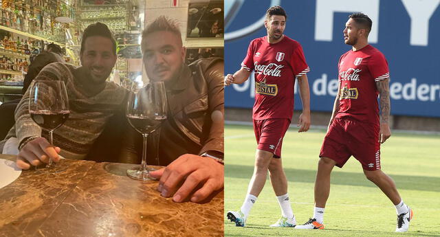 Claudio Pizarro y Juan Vargas se reencuentran y foto se viraliza