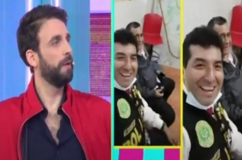 Rodrigo González a los policías que se grabaron con Tony Rosado: “Por eso el país está de cabeza”