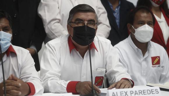 Alex Paredes, vocero de Perú Libre: "Después del sábado conoceremos al gabinete"