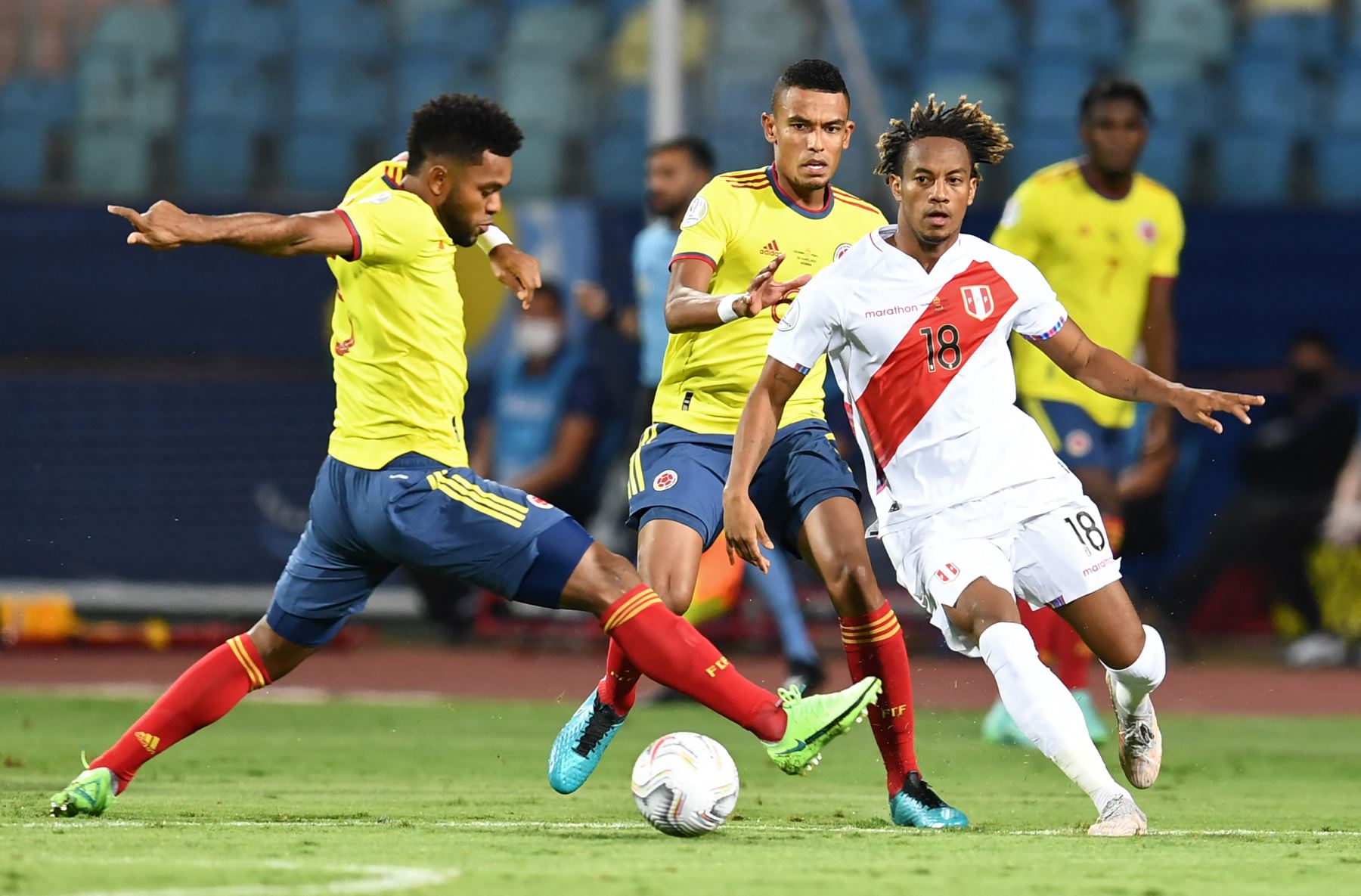 Perú pierde 2-3 ante Colombia en partido por el tercer puesto de la Copa América