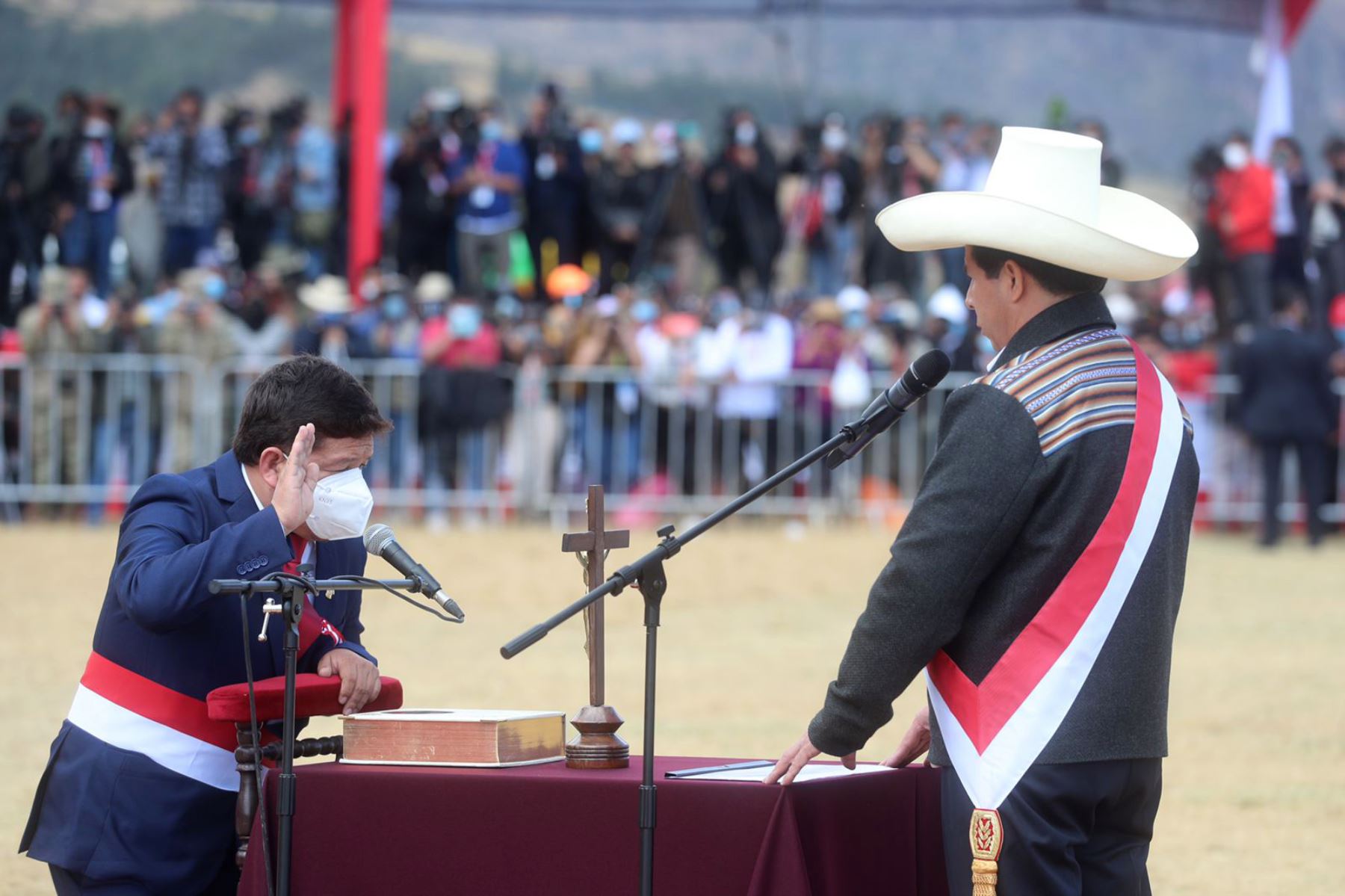 Guido Bellido: "Hay que estar con tranquilidad, todo va a estar bien"