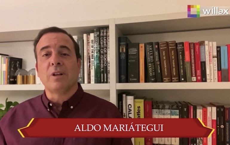 A. Mariátegui sobre la elección de los nuevos miembros del TC: "Me parece bien que el Congreso vote porque es una prerrogativa suya"