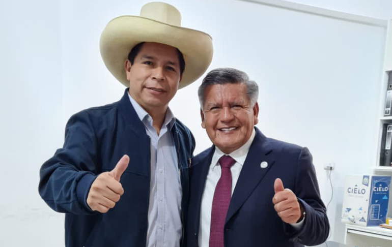 César Acuña dice que APP no será parte del gobierno de Pedro Castillo