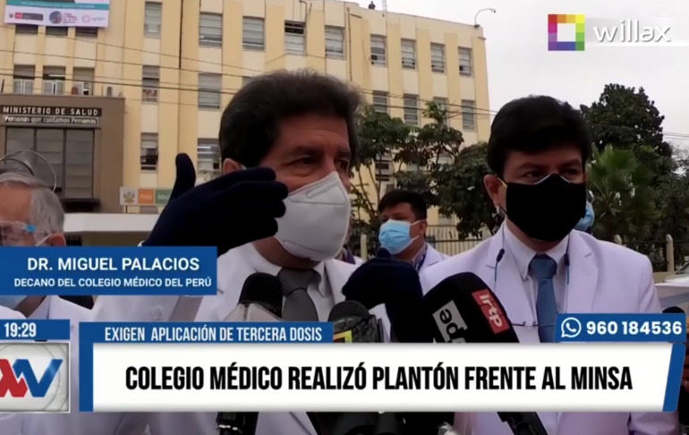 Decano del Colegio Médico del Perú: "Así te pongan 5 dosis de Sinopharm, no aumenta la protección"