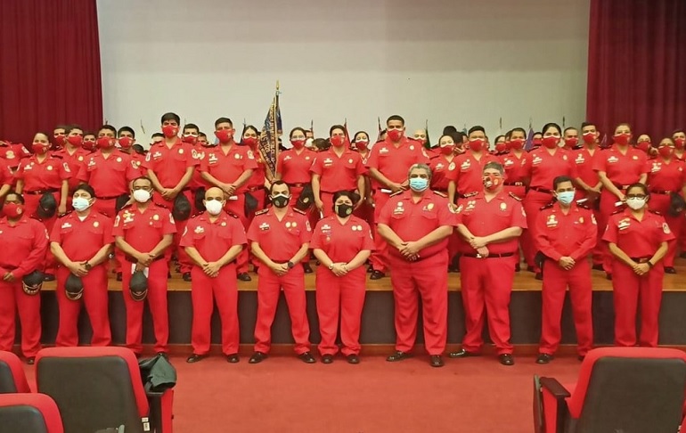 Callao: Más de 80 nuevos bomberos se gradúan para atender emergencias
