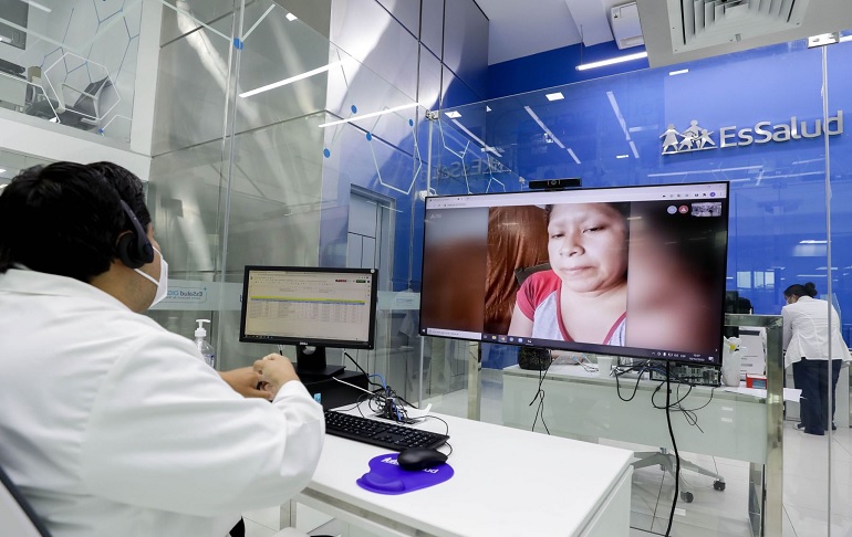 EsSalud: Centro de Telemedicina superó el millón de consultas virtuales a nivel nacional