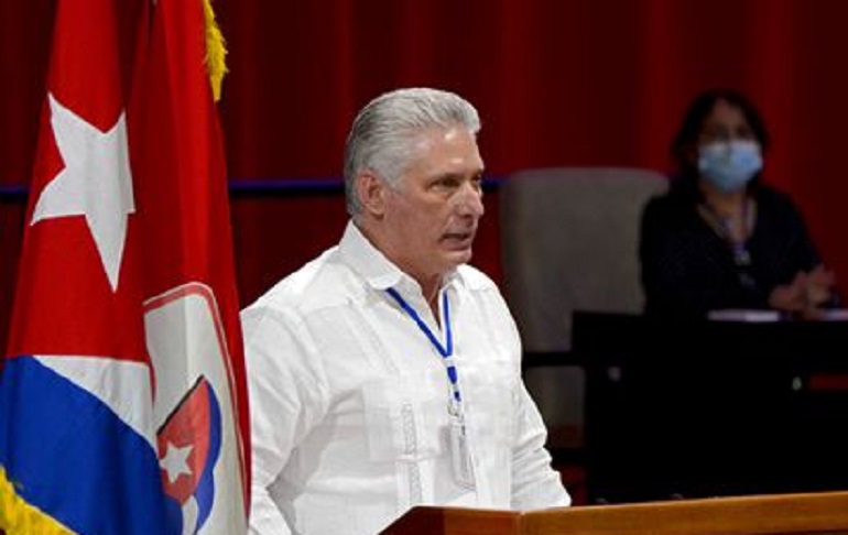 Presidente de Cuba ante protestas contra la dictadura castrista: "La orden de combate está dada, a la calle los revolucionarios"