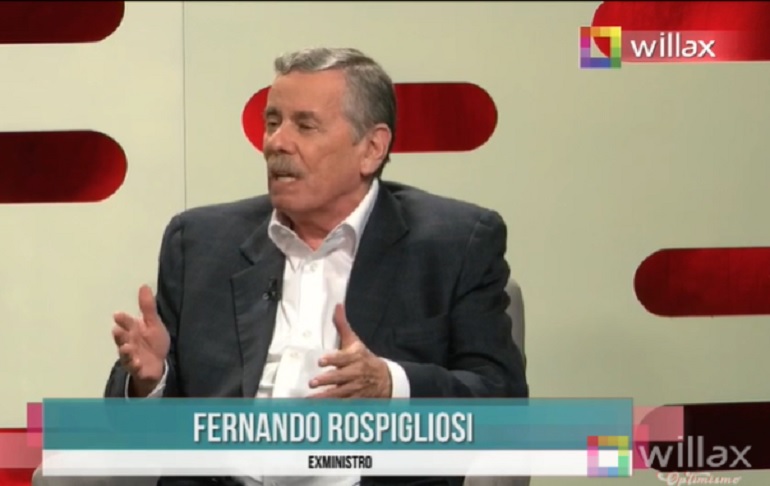 Portada: Fernando Rospigliosi: Todas las fuerzas democráticas señalan que hay un fraude en estas elecciones