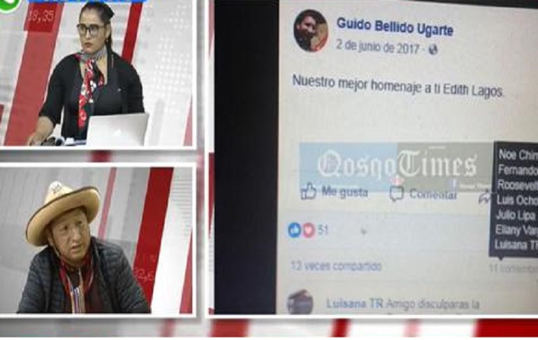 Portada: Esta fue la terrorista Edith Lagos, a quien homenajeó el flamante premier Guido Bellido