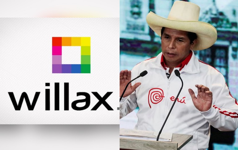 Portada: El IPYS cuestiona carta contra Willax firmada por Pedro Castillo: Esta iniciativa es preocupante