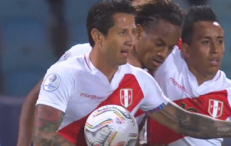 Copa América 2021: Gianluca Lapadula puso 1-1 ante Paraguay [VIDEO]