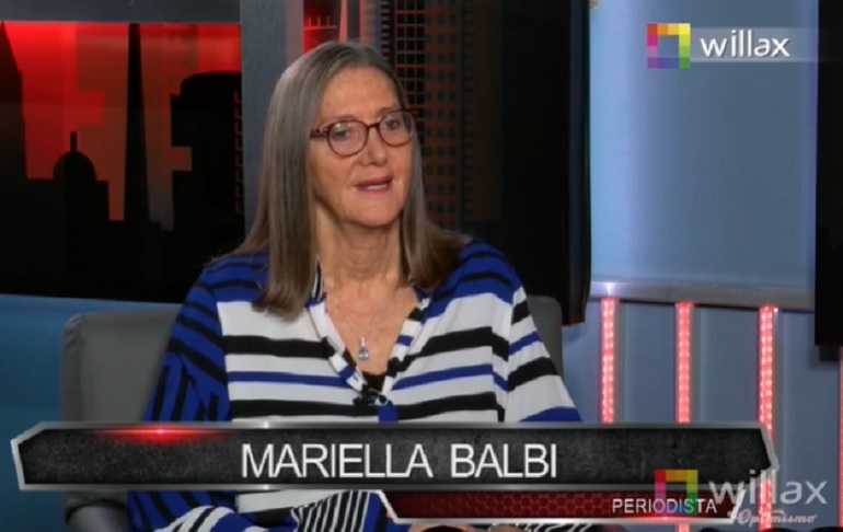 Mariella Balbi: Lo que dicen es que ya han pactado Ollanta Humala, Vladimir Cerrón y Pedro Castillo