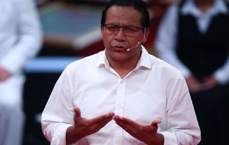 Portada: Roberto Sánchez, vocero de Juntos por el Perú, jurará como nuevo ministro del Mincetur