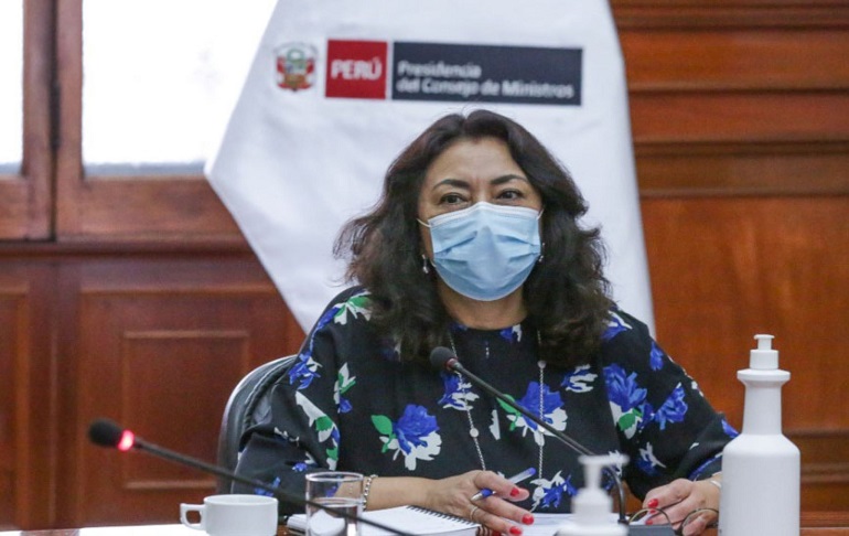 Violeta Bermúdez: Estaremos a disposición del nuevo gobierno más allá de la transferencia