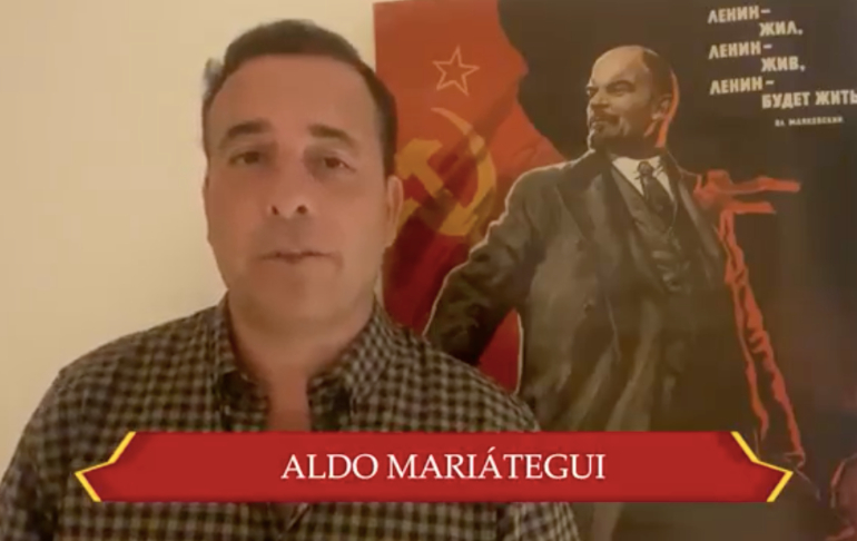 A. Mariátegui: "Lo bueno de todo es que la derecha dejó de ser cobarde"