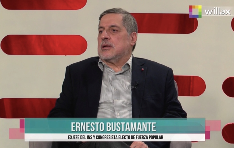 Ernesto Bustamante: Pedro Castillo, si llega a ser presidente, primero debe resolver la pandemia y la economía