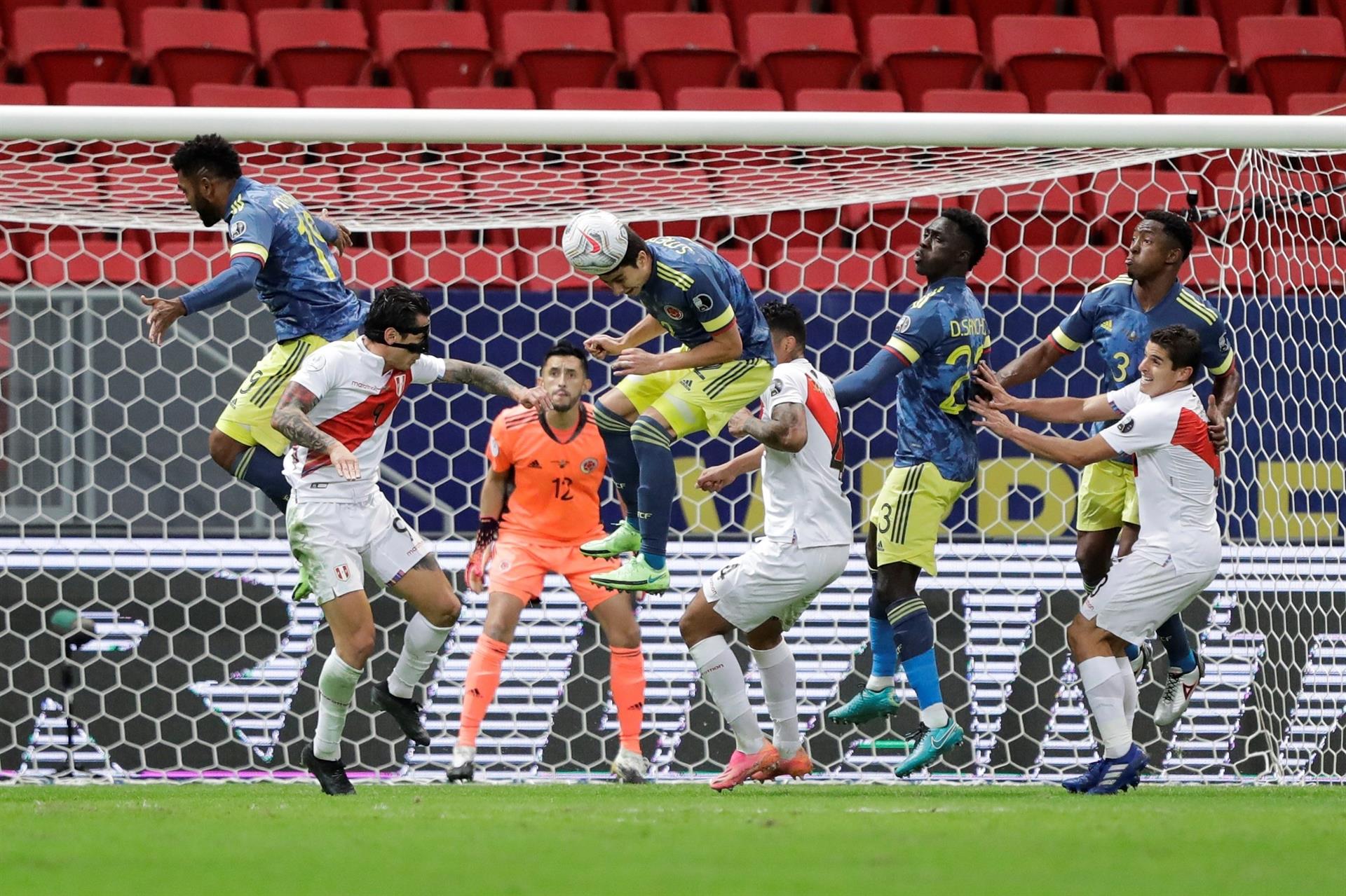 Colombia se lleva el tercer lugar de la Copa América 2021 al vencer a Perú con golazo agónico