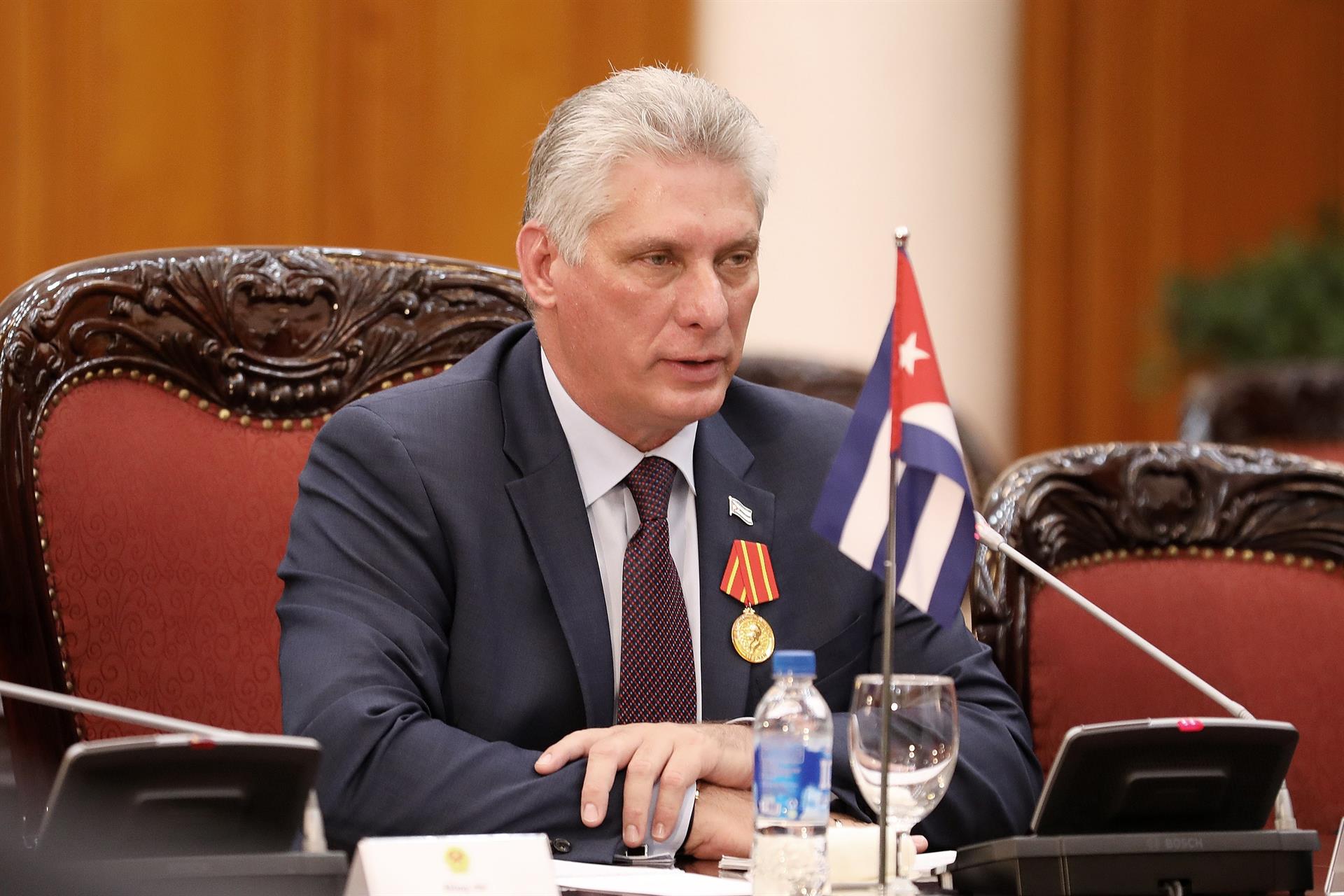 Castrista Miguel Díaz-Canel, presidente de Cuba, saludó victoria de Pedro Castillo
