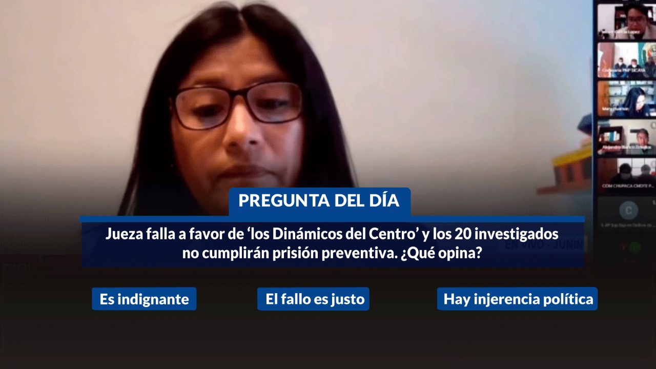 Jueza falla a favor de ‘Los Dinámicos del Centro’ y los 20 investigados no cumplirán prisión preventiva. ¿Qué opina?