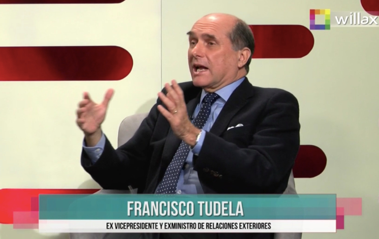 Francisco Tudela: "Se quiere ocultar la verdadera propuesta de campaña de Pedro Castillo"