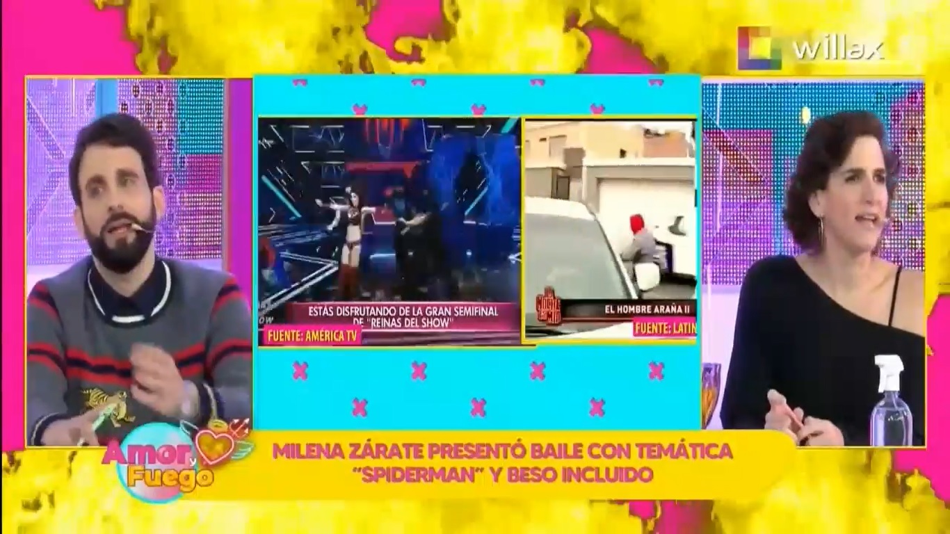 Gigi Mitre al ver el beso de Milena Zárate con bailarín: “Ella es maquiavélica”