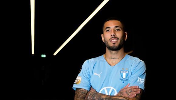 Portada: Sergio Peña fue oficializado como nuevo jugador del Malmo de Suecia