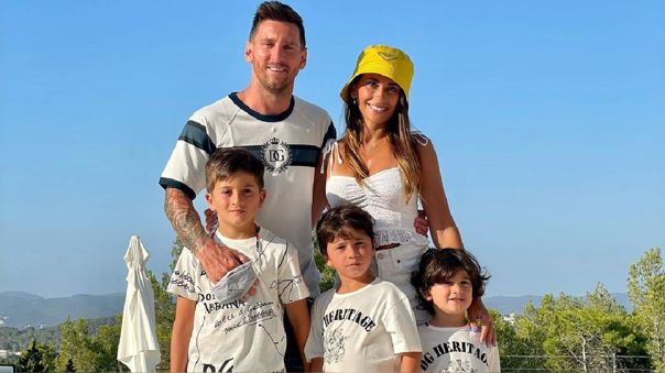 Lionel Messi se fue de París y regresó a Barcelona con toda su familia