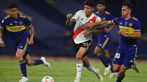 Portada: Boca Juniors vs. River Plate en el Estadio Diego Maradona por Copa Argentina